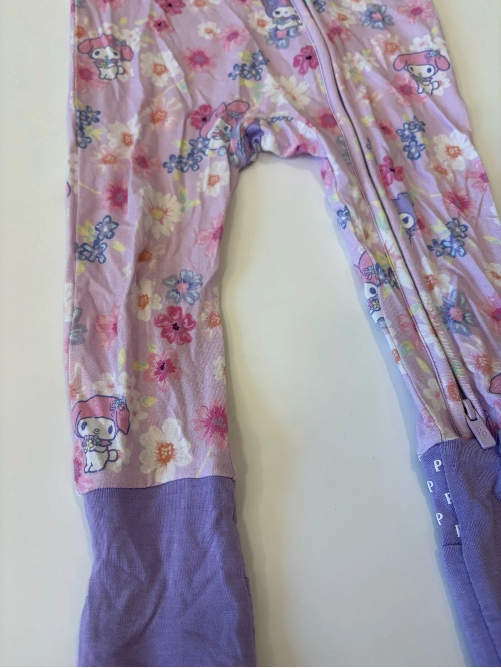 Posh Peanut x My Melody Kuromi Purple Zippy Pajama 12-18 Months